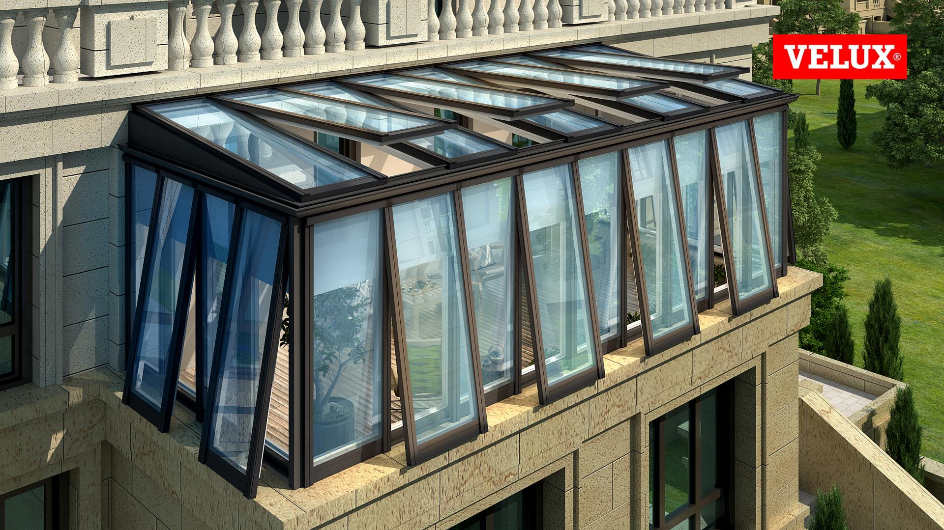 阳光房天窗方案 ah四季阳光房